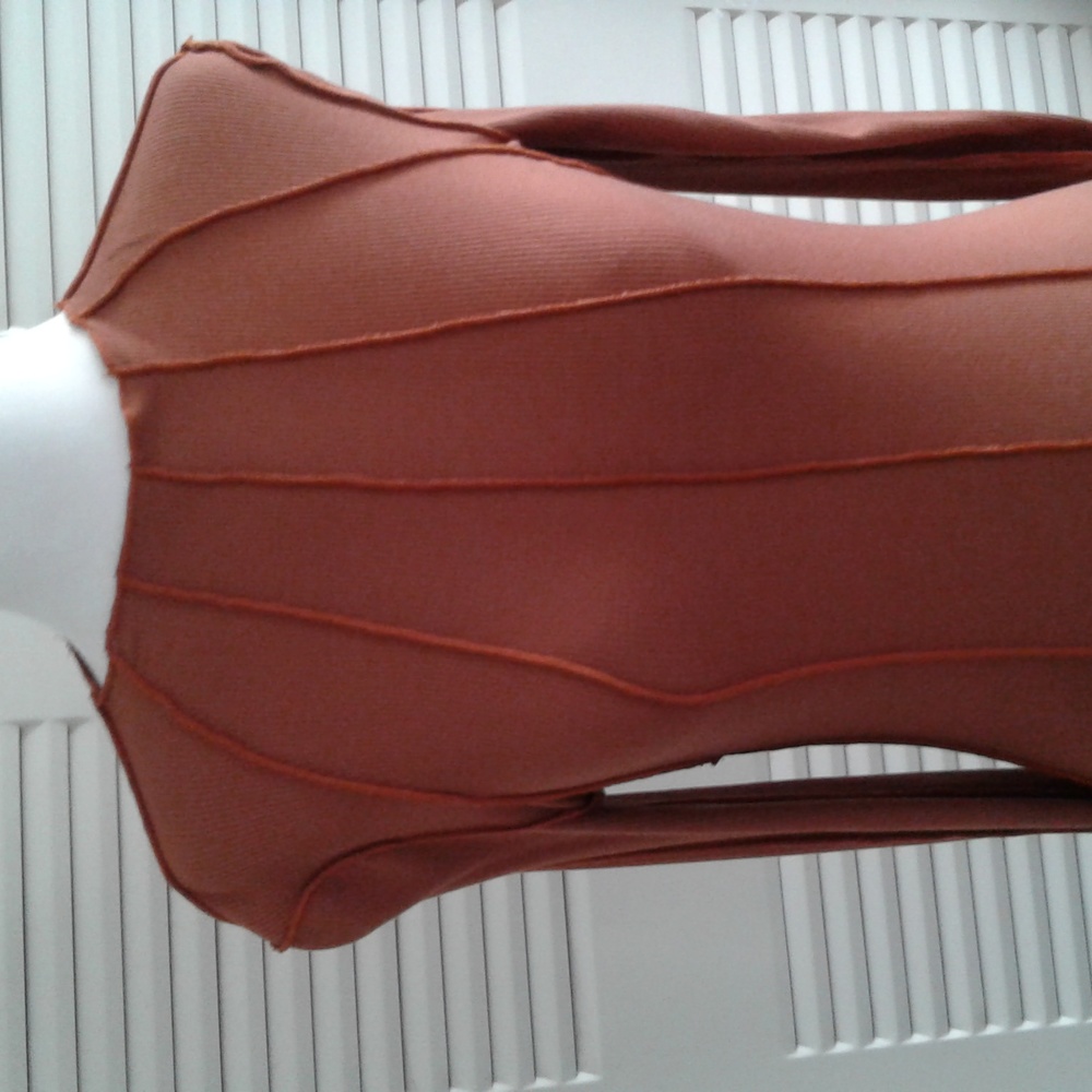 Shein Rust Color Dress